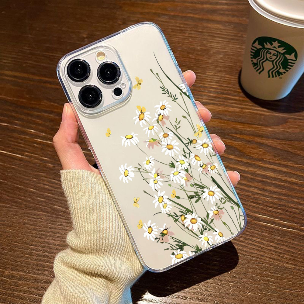 Apple Iphone 15 Pro Max - New Daisy Phone Case For iPhone