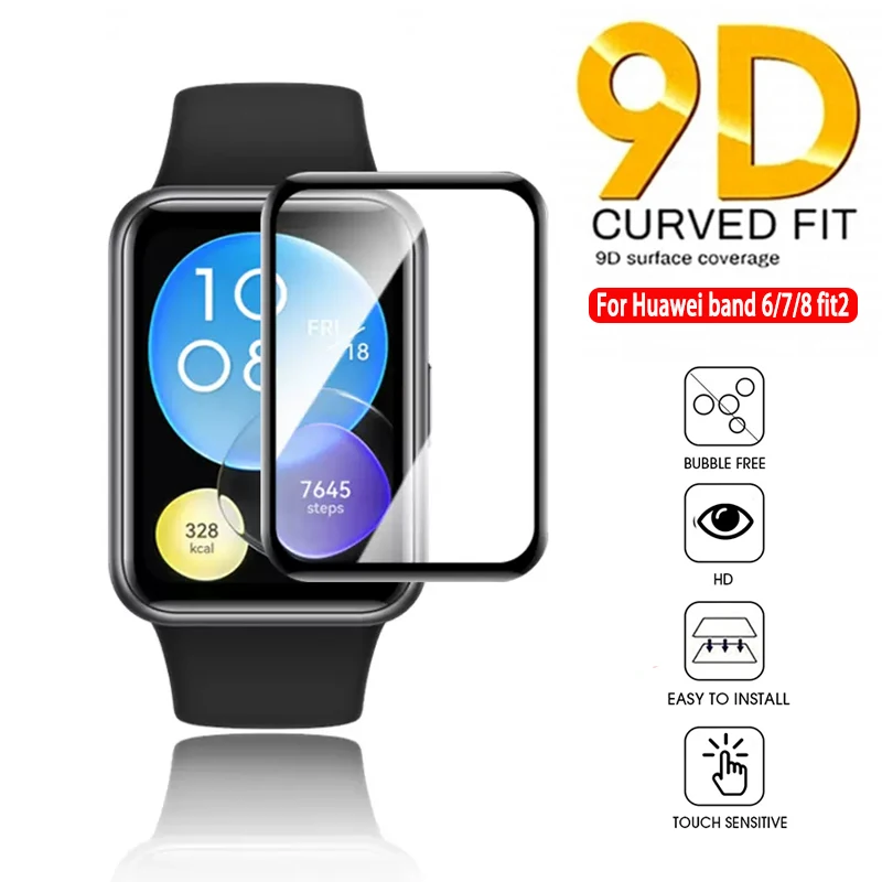 Curved Edge Screen - Protective Soft Glass For Huawei Watch