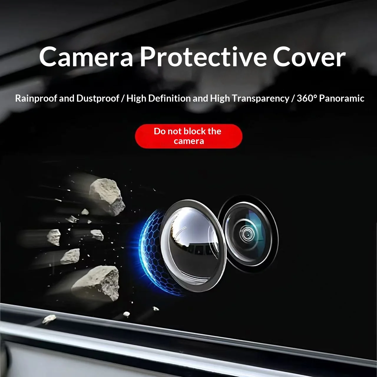 Car Camera Protective Cover Le - Glass Protector Auto ulasan dan harga