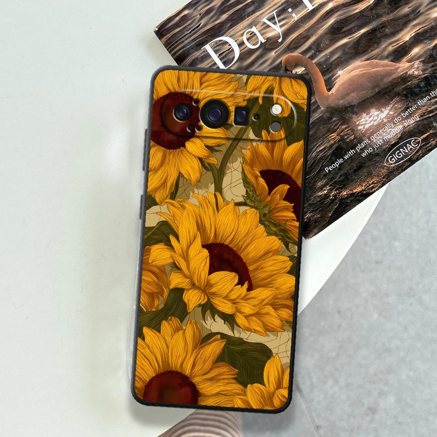 Sunflower Sea Funda Phone Cove - Google Pixel 9 ulasan dan harga