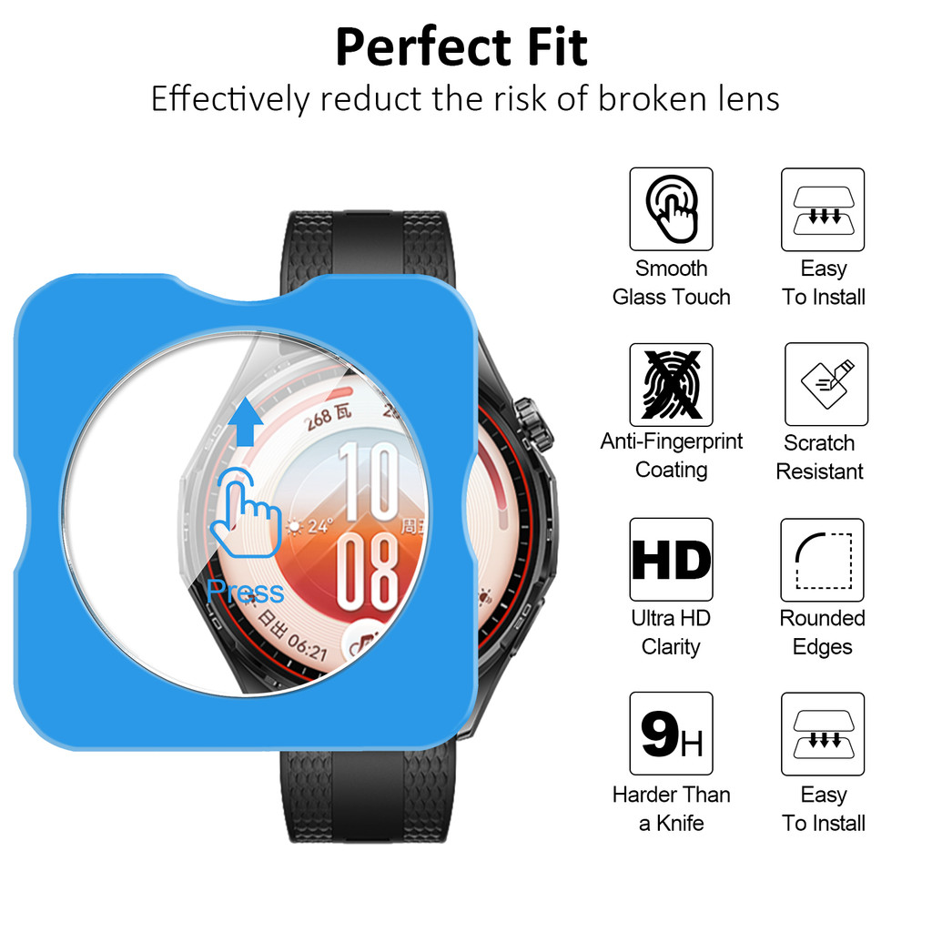 【For Huawei Watch GT7 GT7 Pro  - Glass Protector Auto ulasan dan harga
